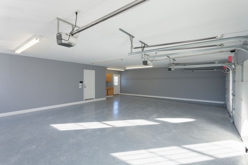 Interior Finish of Enlarged Garage