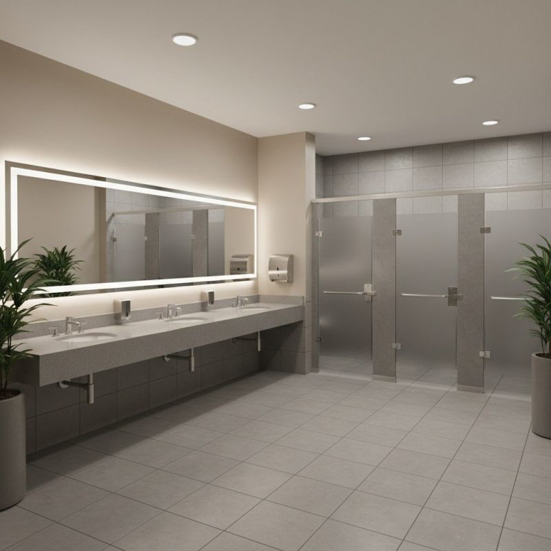 Industrial Bathroom Renovation in North Charleston, SC