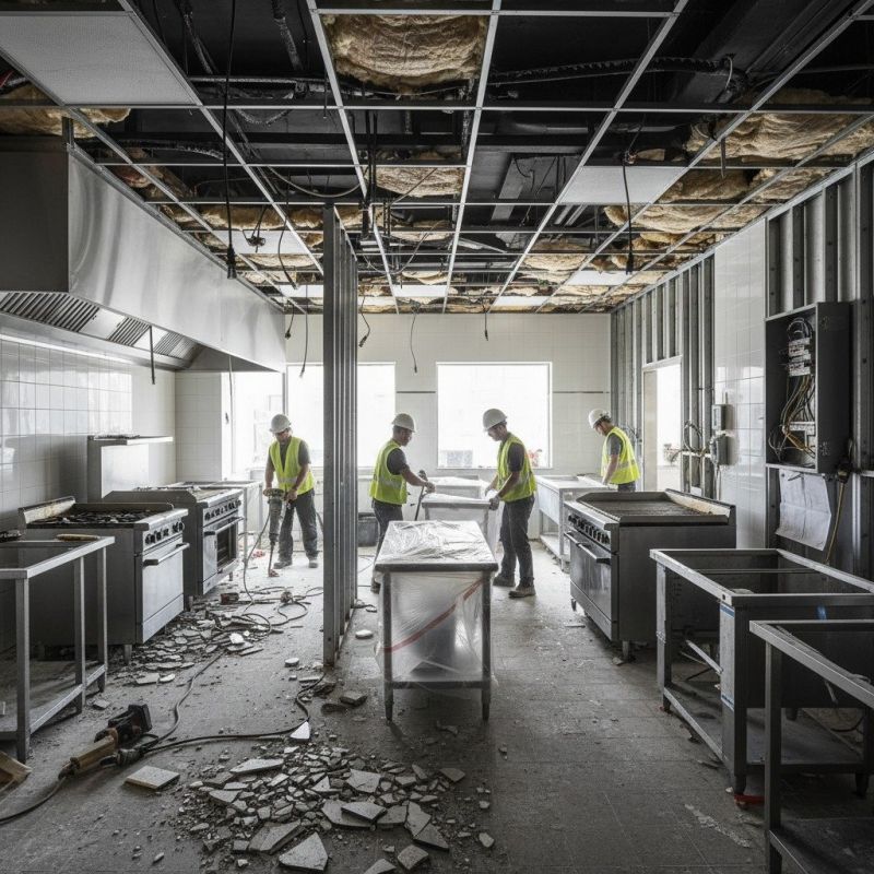 Restaurant Kitchen Remodeling
